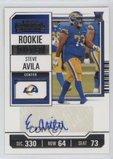 2023 Panini Contenders Rookie Ticket Steve Avila #155 Auto 7pk