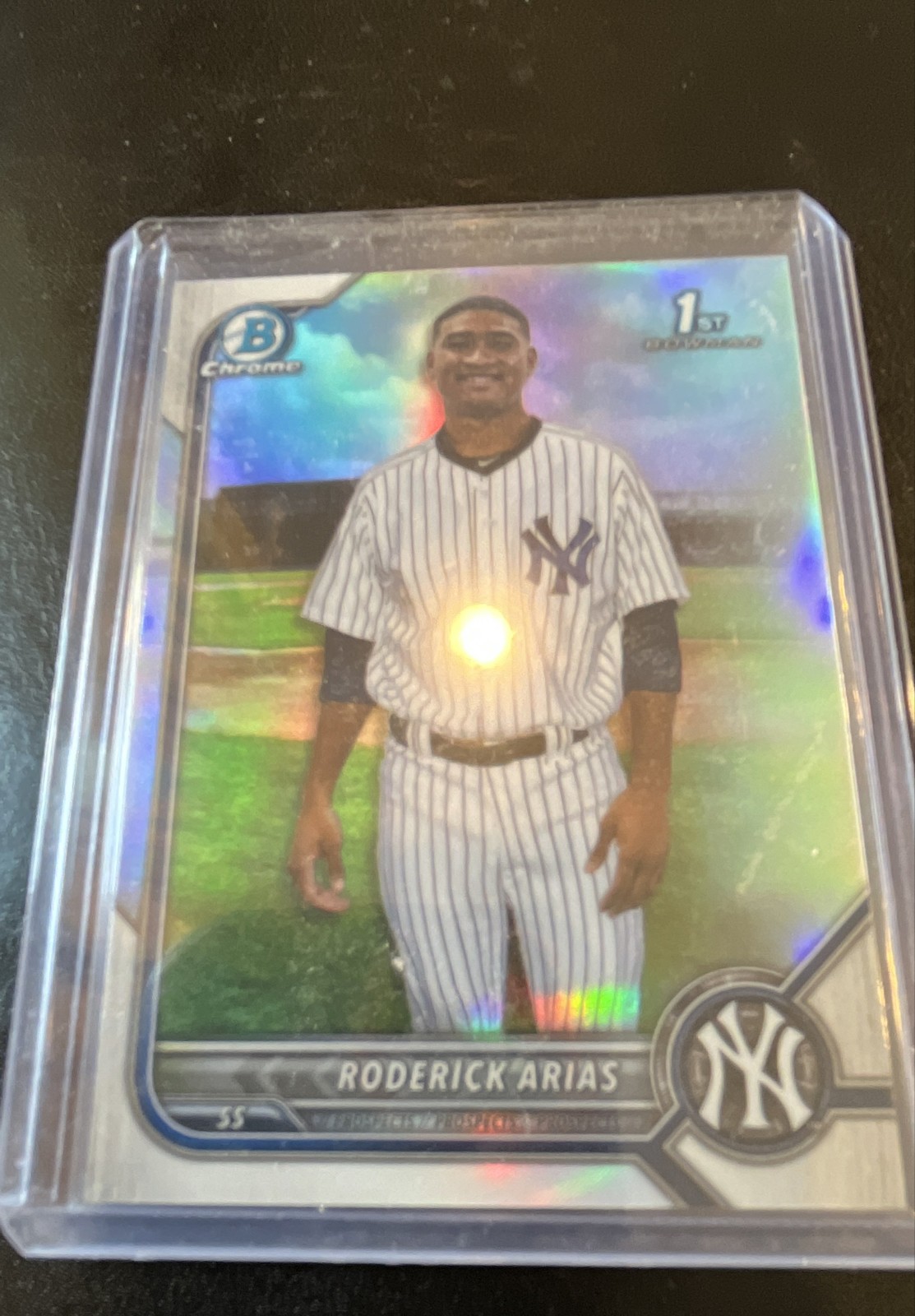 2022 Bowman Chrome - Prospects Roderick Arias #BCP-153 Refractor /499 (RC)
