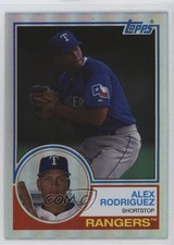 2021 Topps Archives 1983 Topps Rainbow Foil 124/150 Alex Rodriguez #150 10k8