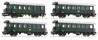 Roco H0 74162 Spantenwagen-Set Der ÖBb 4-Teilig - Neu + Ovp