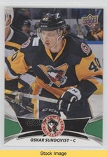 2016-17 Upper Deck AHL SP Green Oskar Sundqvist #140 READ z6b