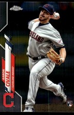 Aaron Civale 2020 Topps Chrome #143 Indians MLB READ FREE SHIPPING AutographDen