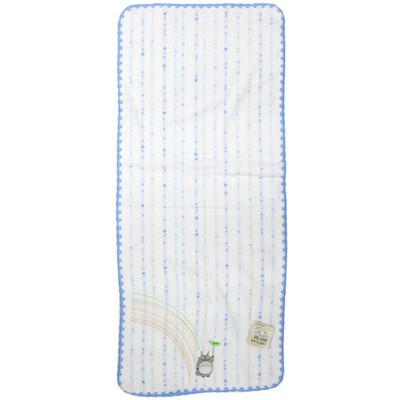 My Neighbor Totoro Face Towel Rainbow Blue 34x80cm Studio Ghibli Japan anime