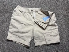 Chubbies Shorts Mens Large Khaki Boomshakalaka 7" Inseam Khakinators Chino