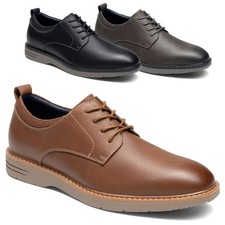 Men's Classic Derby Dress Shoes Business Casual Lightweight Comfort Oxfords