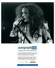 Foreigner Lou Gramm Signed Autographed 8x10 Photo ACOA