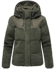 Dwevkeful Winterjacke Damen Langer Teddy Mantel | Flauschiger Steppparka Für Herbst & Winter | Inkl. Große Größen