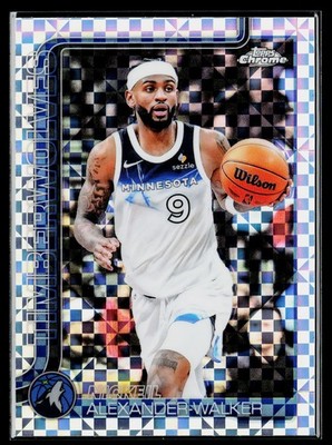 2025-26 Topps Chrome #193 Nickeil Alexander-Walker X-Fractor