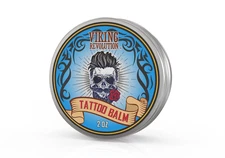 Viking Revolution Tattoo Care Balm for Before, during & Post Tattoo Safe, Natura