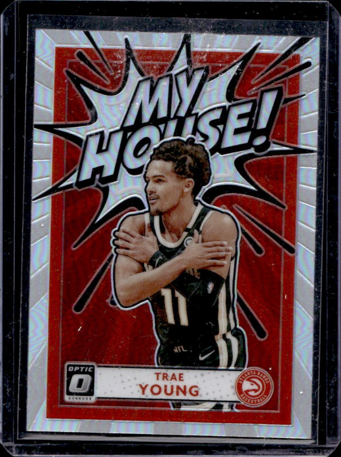 2020-21 Donruss Optic Trae Young My House Holo #17 Hawks