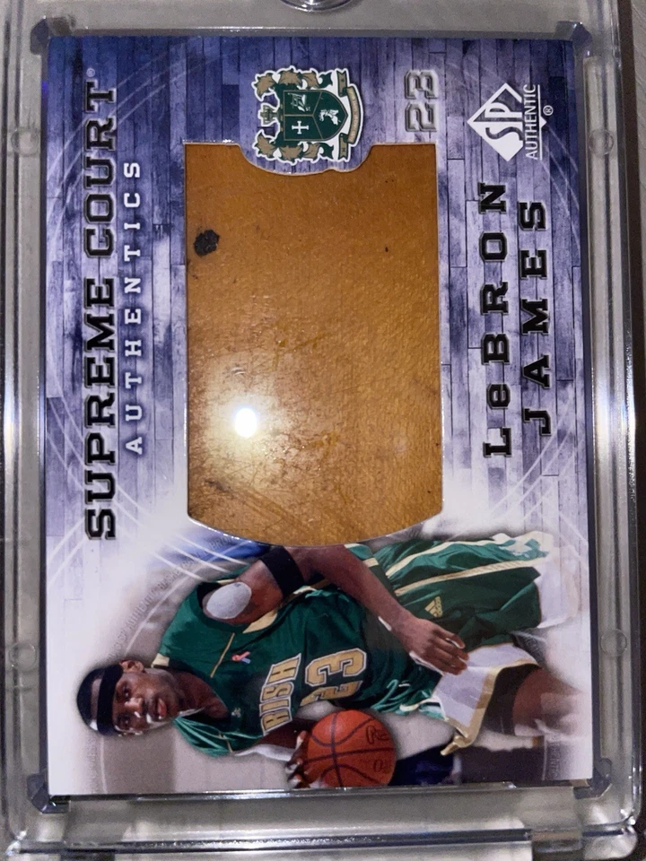 2013-14 SP Authentic LeBron James Supreme Court LeBron James #SC-11 - Image 3 of 3