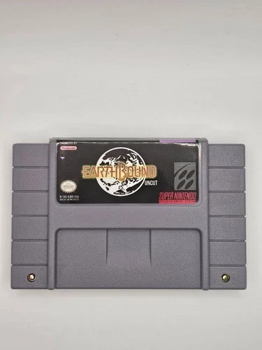 Earthbound Super Nintendo SNES Video Game Cartridge Uncut Version