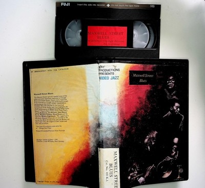 Maxwell Street Blues 1981 - VHS Video Jazz