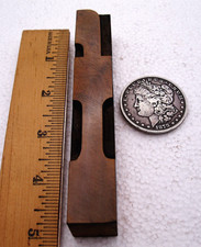 Vintage Letterpress wood type large LC f. Awesome old letter!