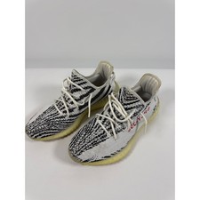 Adidas Yeezy Boost 350 V2 Zebra Mens Size 11 White Black Red CP9654 Sneakers
