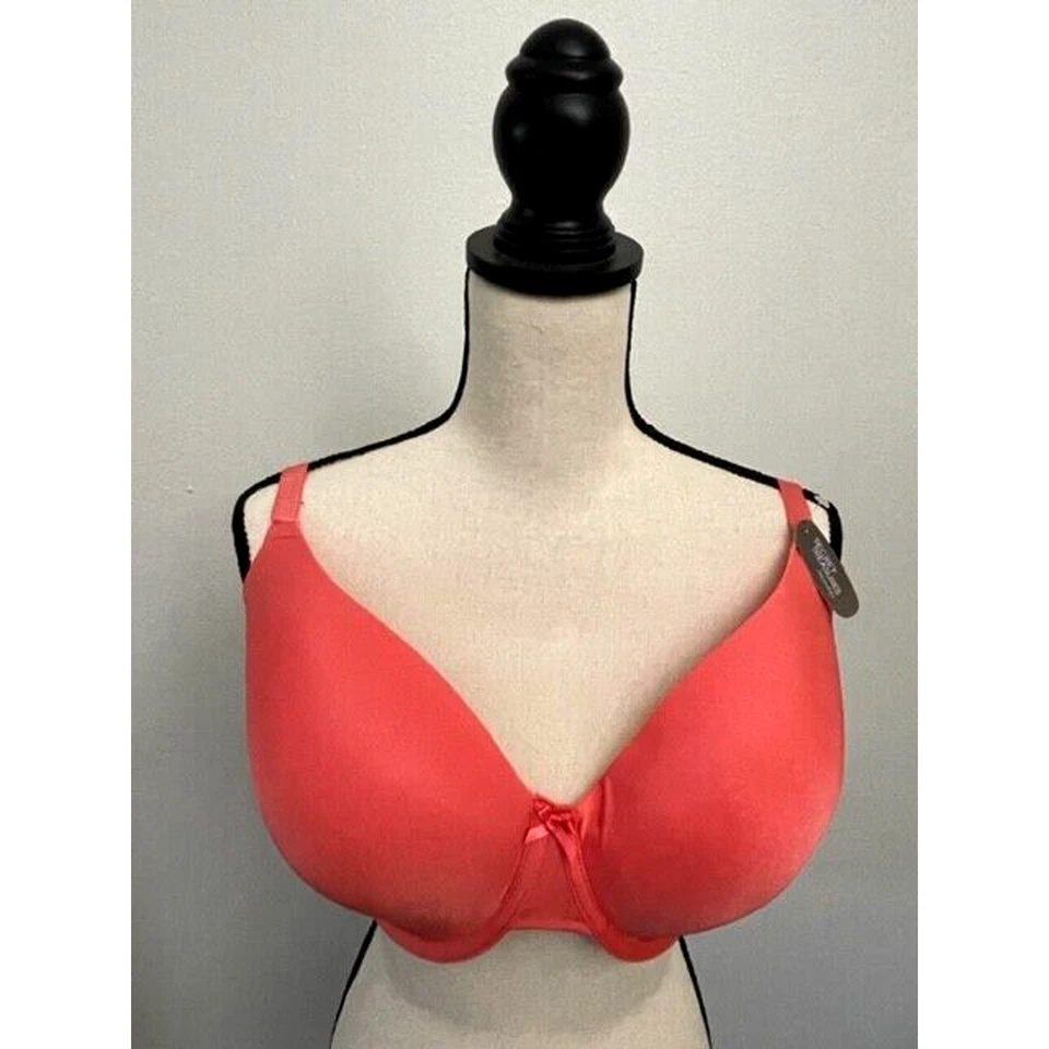 Lote por atacado de 4 sutiãs camiseta coral Secret Treasures acolchoado com aro 36DDD - Imagem 4 de 4