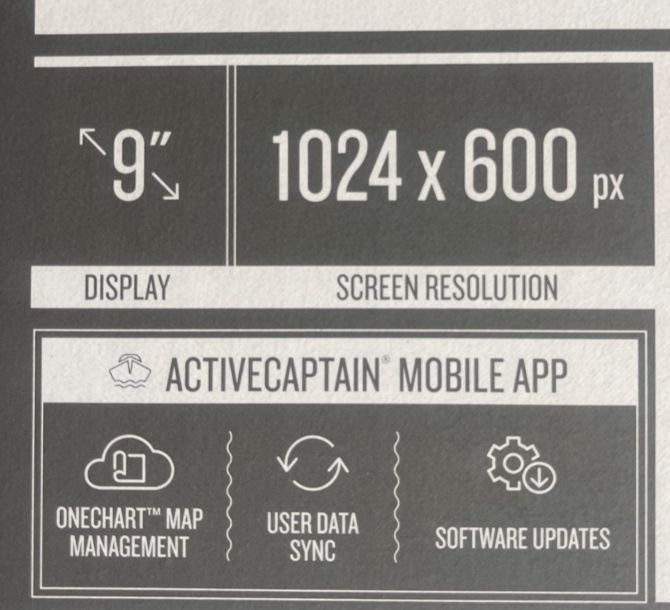 Garmin Echomap UHD2 93sv Fisfhinder Chartplotter w/GT54 Transducer 010-02688-020