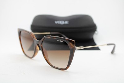 NEW VOGUE EYEWEAR VO 5391-SL 238613 HAVANA GUNMETAL AUTHENTIC SUNGLASSES 57-17