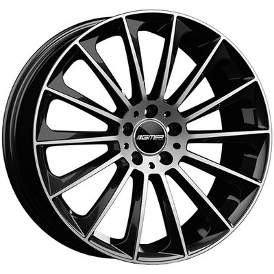 ALUFELGE GMP STELLAR FUR VOLKSWAGEN SHARAN 7.5X18 5X112 BLACK DIAMOND C6X