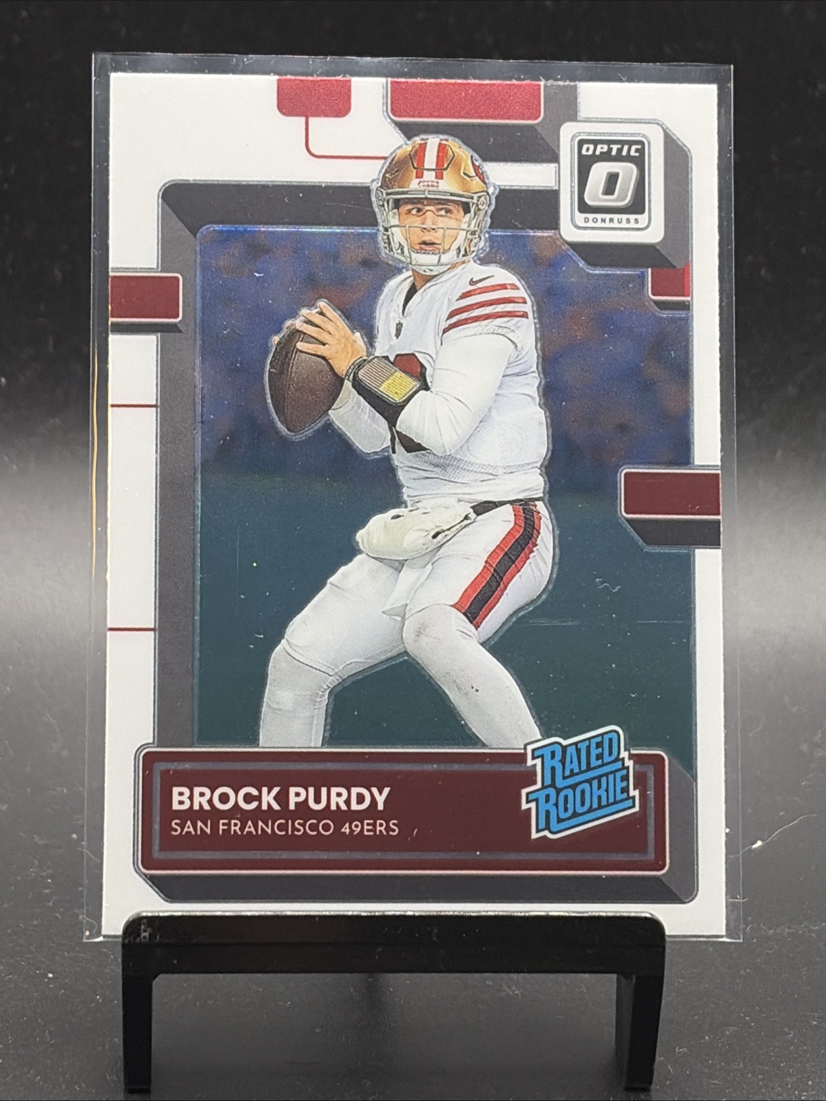 BROCK PURDY 2022 Panini Donruss Optic Rated Rookie Base #277 49ers RC
