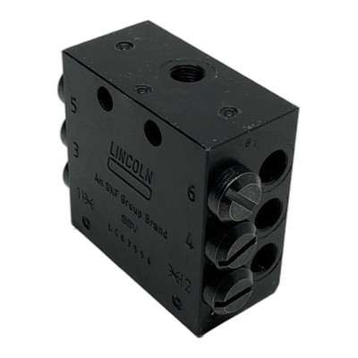 SSV 6-K LC83556 LINCOLN, Lincoln Progressiv-Schmierstoffverteiler 6-Anschluss...