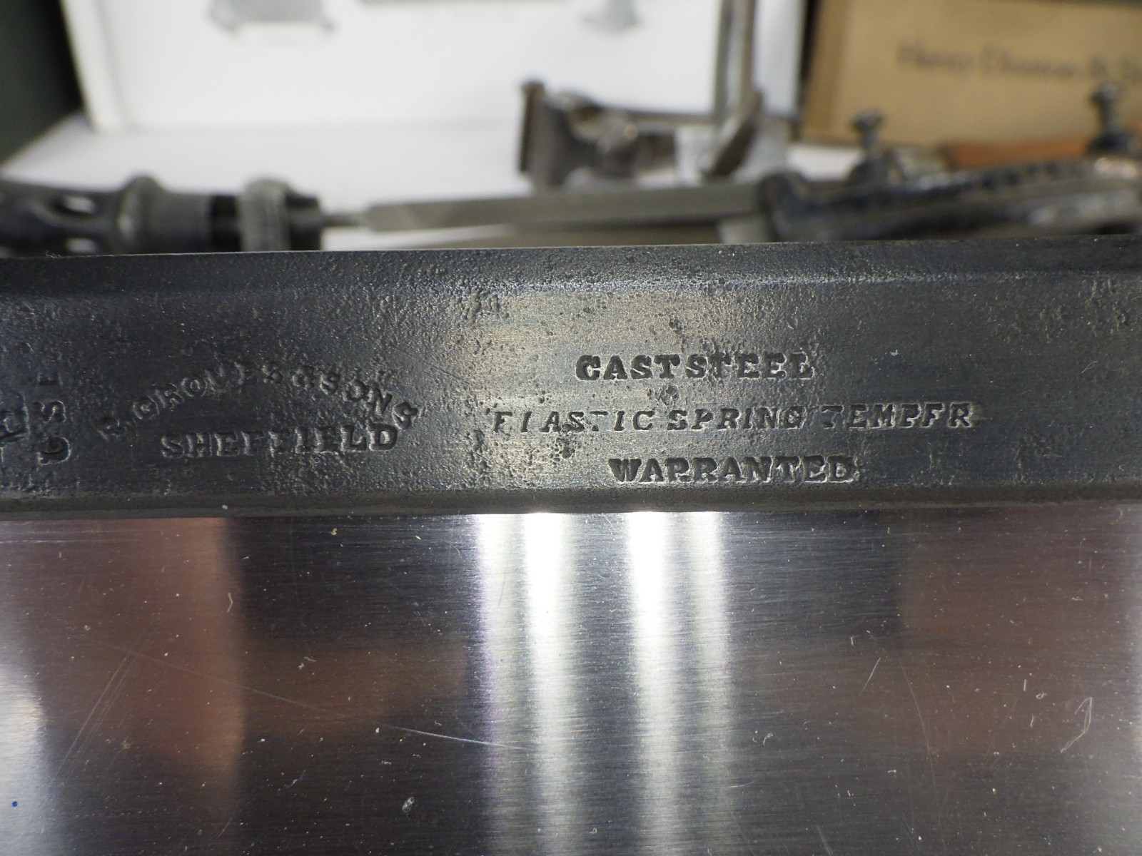 Richard Groves & Sons 12" Back Saw, 14ppi Cross Cut, New Saw Plate, English 1115