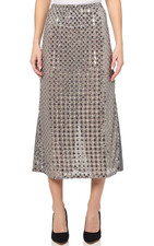 NWT Baum Und Pferdgarten Women's Joletty Skirt - Color Silver - Size XL