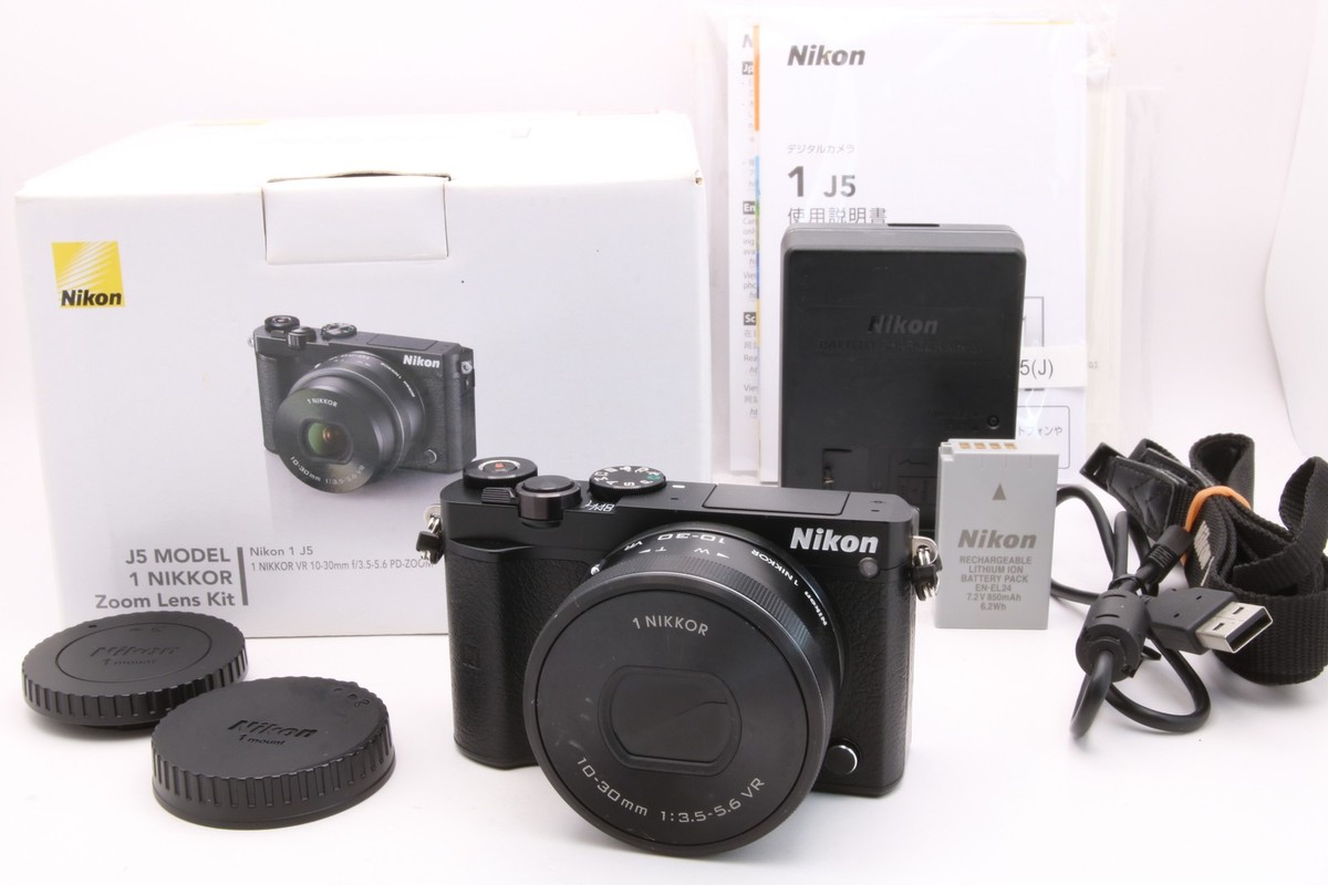 Excellent++++] Nikon 1 J5 w/ 10-30mm - Shutter Count :959