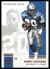 Barry Sanders 2016 Panini Encased #42 Detroit Lions
