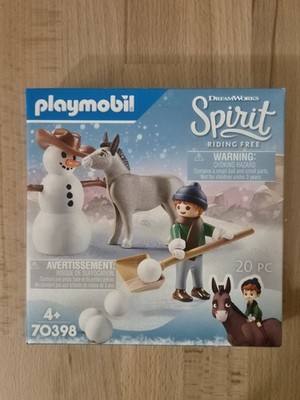 Playmobil 70398 Spirit Schneespaß mit Snips Herrn Karotte