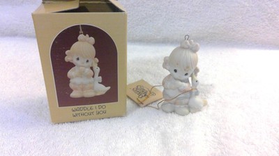 1987 Sam J Butcher (signed) #112364 ''Waddle I Do Without You'' Ornament, NIOB