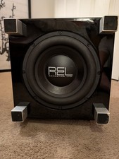 REL T5 Powered Subwoofer – NOT WORKING – For Parts / Repair – As Is