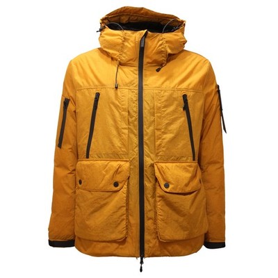 8309AE men's jacket OUTHERE mustard yellow down padded jacket man