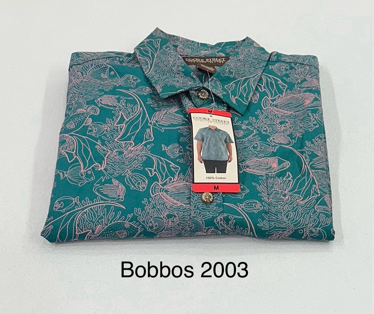 Cooke Street Honolulu Men's Short Sleeve Button Up Shirt, Green, Size M