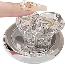 Love Heart Toilet Button Pusher,Toilet Flusher Top Push Button for Women Long