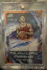 2023-24 Topps Cosmic Chrome -Equinox Autographs Kobe Bufkin #ERA-KB Orange 07/25