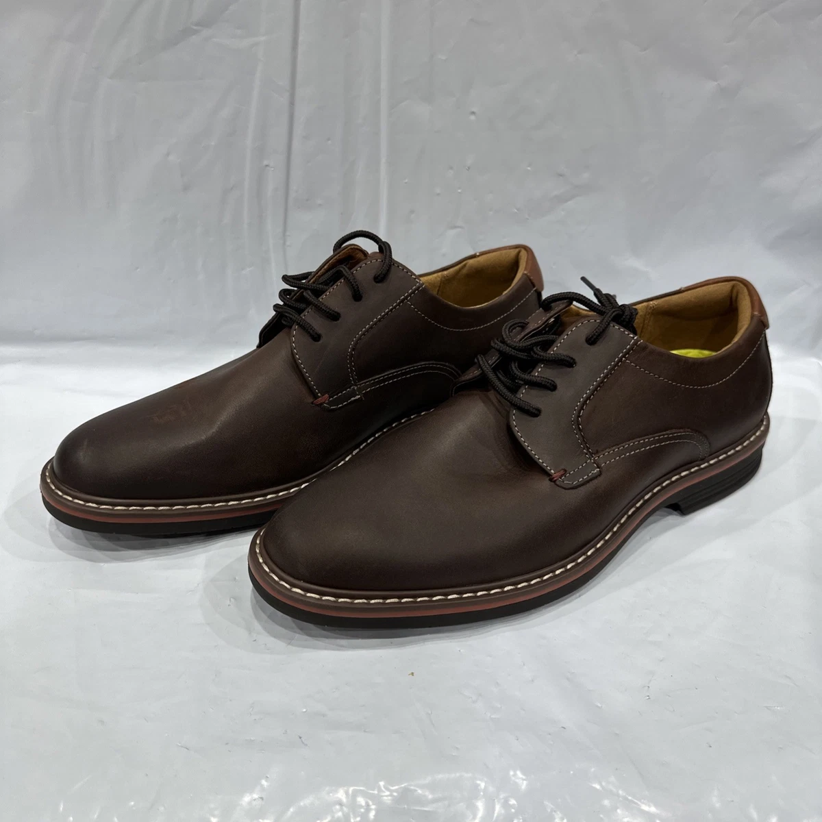 FLS Florsheim Men’s 9.5 Deep Brown Oxford Shoes Dress Shoes or Casual Amazon.com | Florsheim Vibe Plain Toe Oxford Men main image 2