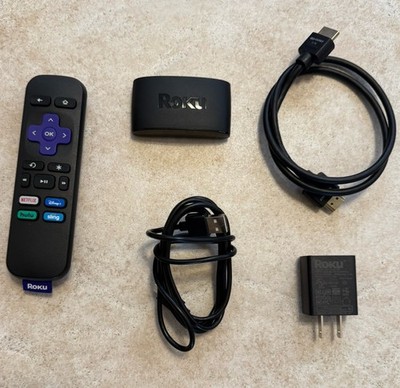 Roku Express Streaming Media Player HD Brand W/Remote And Cables Factory Reset