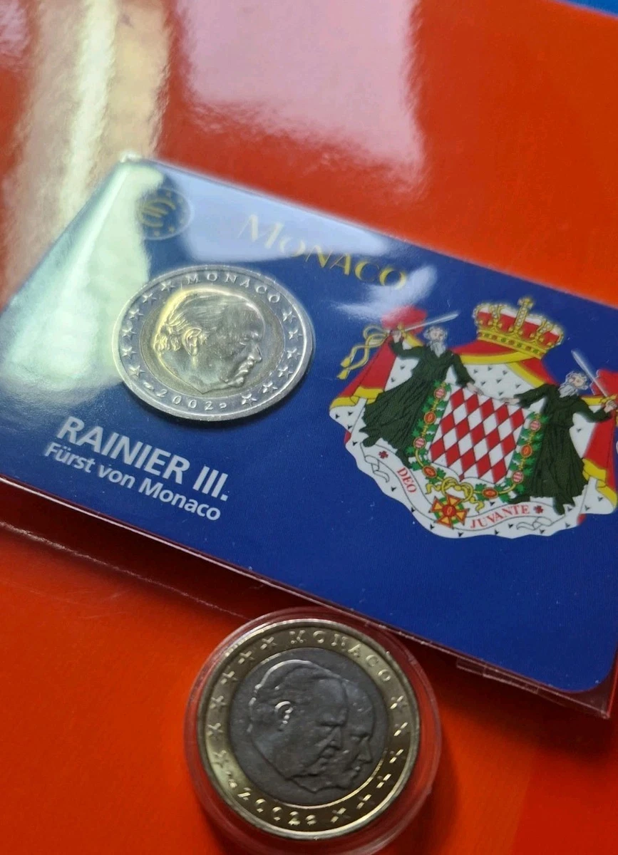 Pièce De 2 Euros Monaco 2009 Albert Grimaldi II - Bimétal Non Circulée (UNC) - Rare Et Collector