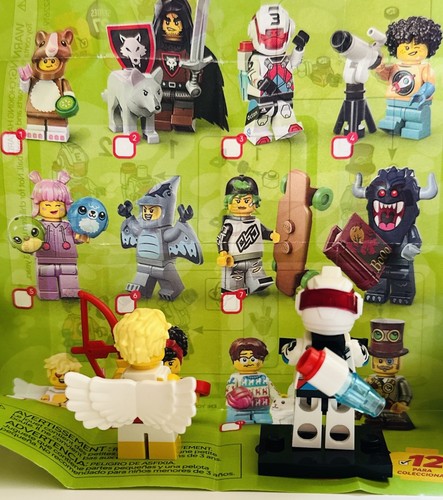 Lego MiniFigures series 27 Jetpack Racer and Cupid New - Picture 2 of 2