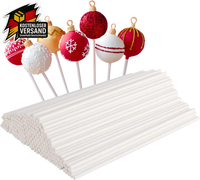200 StüCk Stiele FüR Cake Pops Aus Papier, 15Cm Cake Pop Stiele Lollipop Sticks