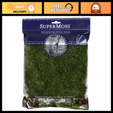 Preserved Fresh Green Sheet Moss - 8oz 200 Cubic Inch for Crafts  Decor