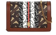 Burberry Jessie Wallet On chain - Authentic - Gold Hardware