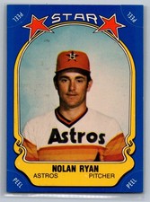 1981 Fleer Star Stickers - Nolan Ryan #108 - HOF NM