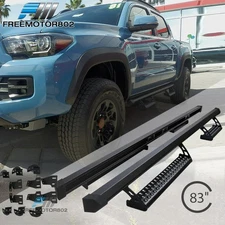 Fits 05-22 Toyota Tacoma Double Cab 83" TRD Pro OE Style Nerf Bar Running Boards
