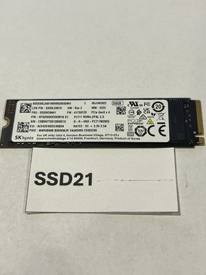 SK Hynix PC711 M.2 256GB NVMe SSD 2280 (HFS256GDE9X081N) TESTED SEE RESULTS! #21