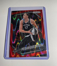 Panini Prizm WNBA Megan Gustafson Card #49 Las Vegas Aces Red 16 /249