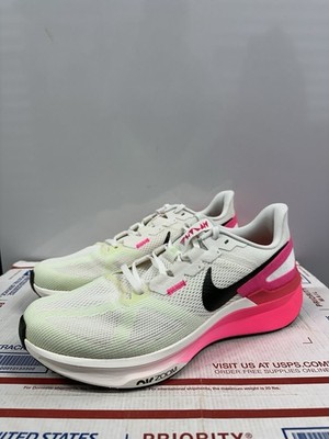 Nike Air Zoom Structure 25  Sail Sequoia Hyper Pink  IB7451 100 Size 11.5