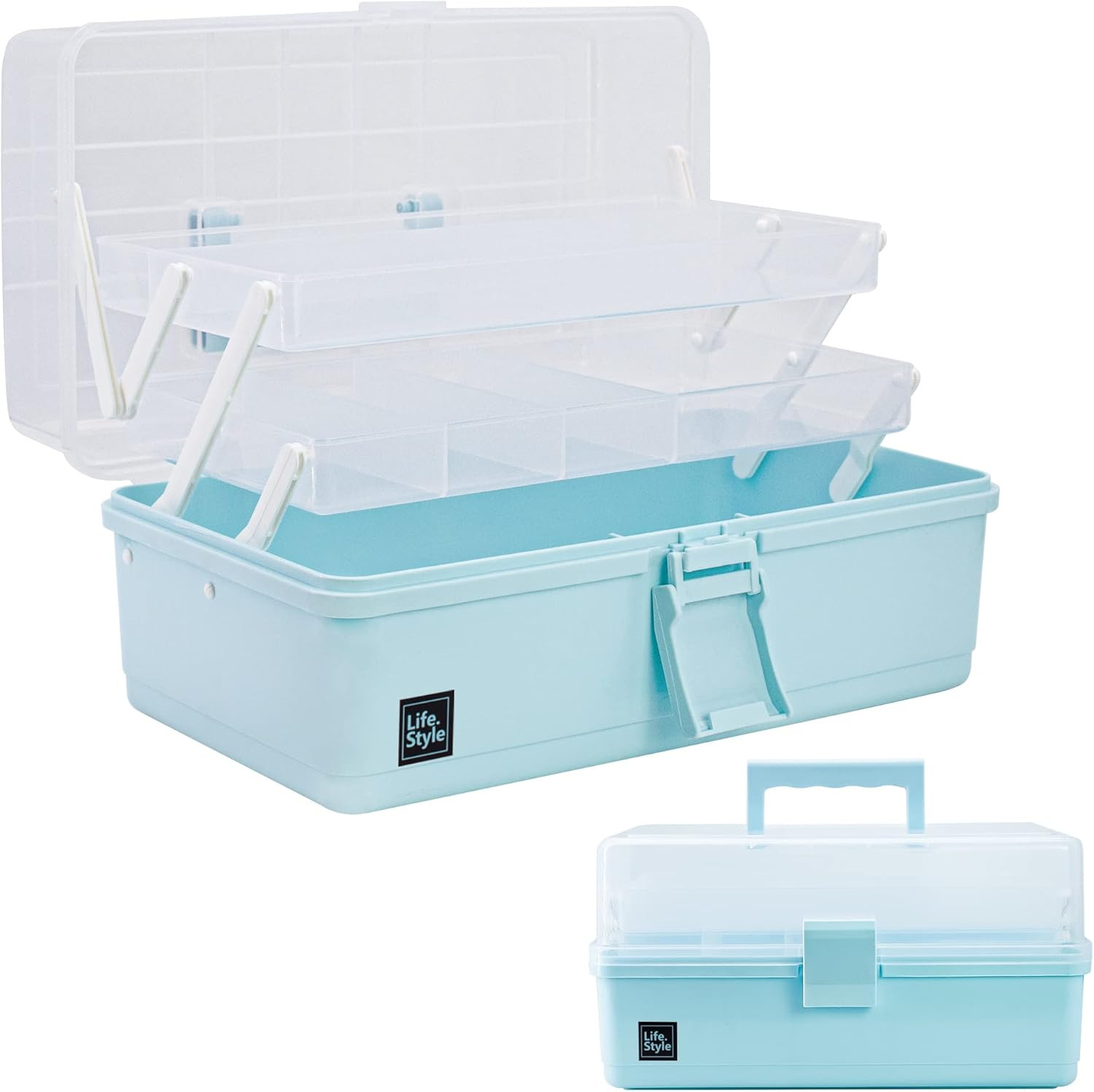 Cassetta Attrezzi Hobby 33cm: Organizer 3 Strati Multifunzione
