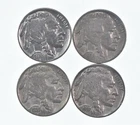 Buffalo Nickels Sharp Horn XF/AU - 1936 1936 1935 1937 Lot Collection *435